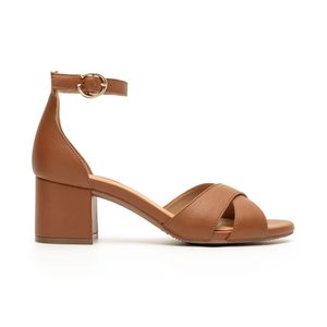 sandalia de tacón flexi para mujer 106414 camel