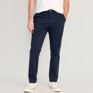 Pantalón Chino Ajustado con Bolsillos