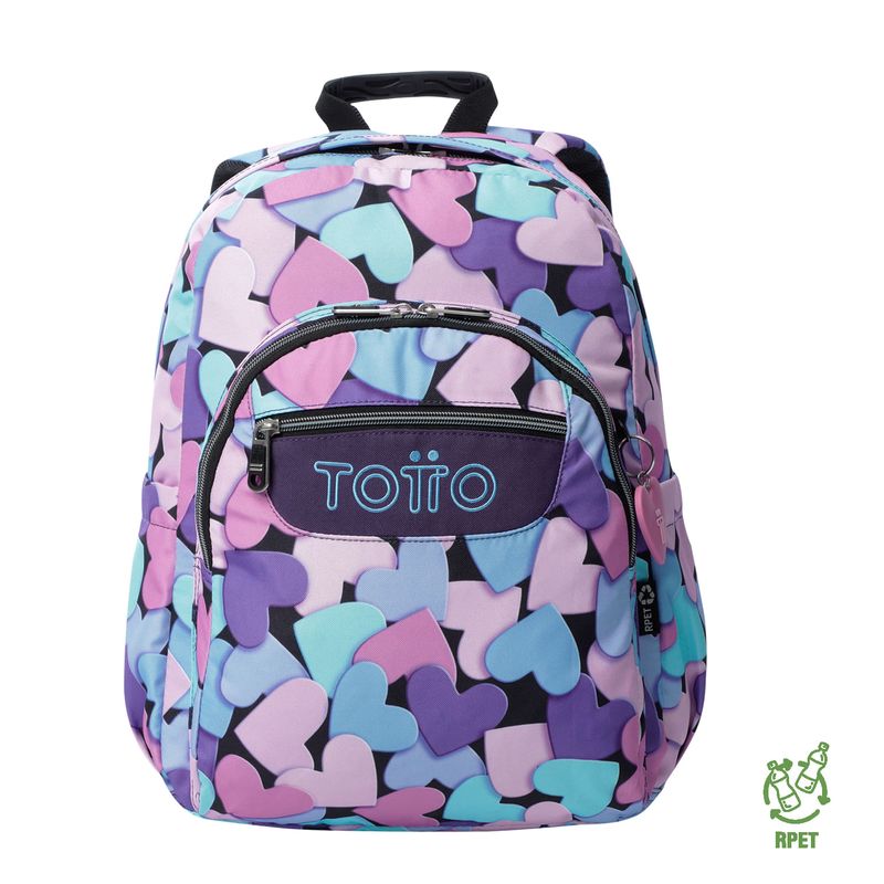 Mochila Juvenil Porta PC 14 Acuarela Azul